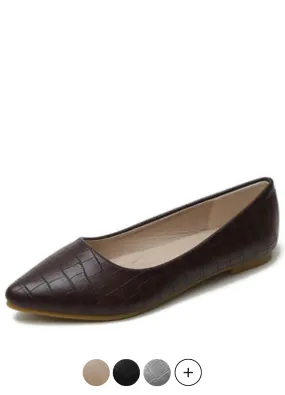 Crysti Women's Pointed Toe Summer Flat Shoes