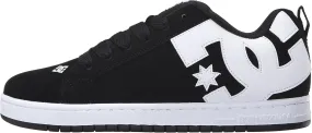 DC mens Court Graffik Casual Skateboarding Shoe, Black, 8.5 US