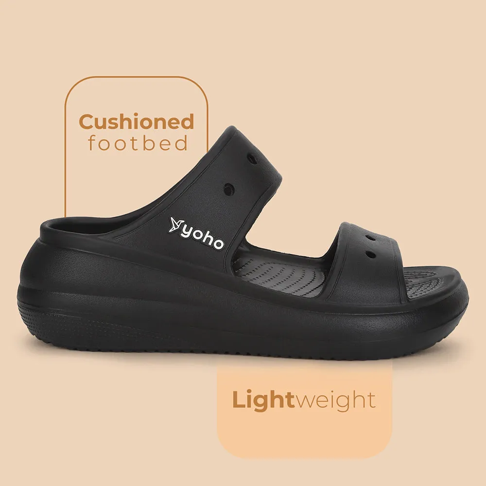 Double Strap Clog Sandals for Women