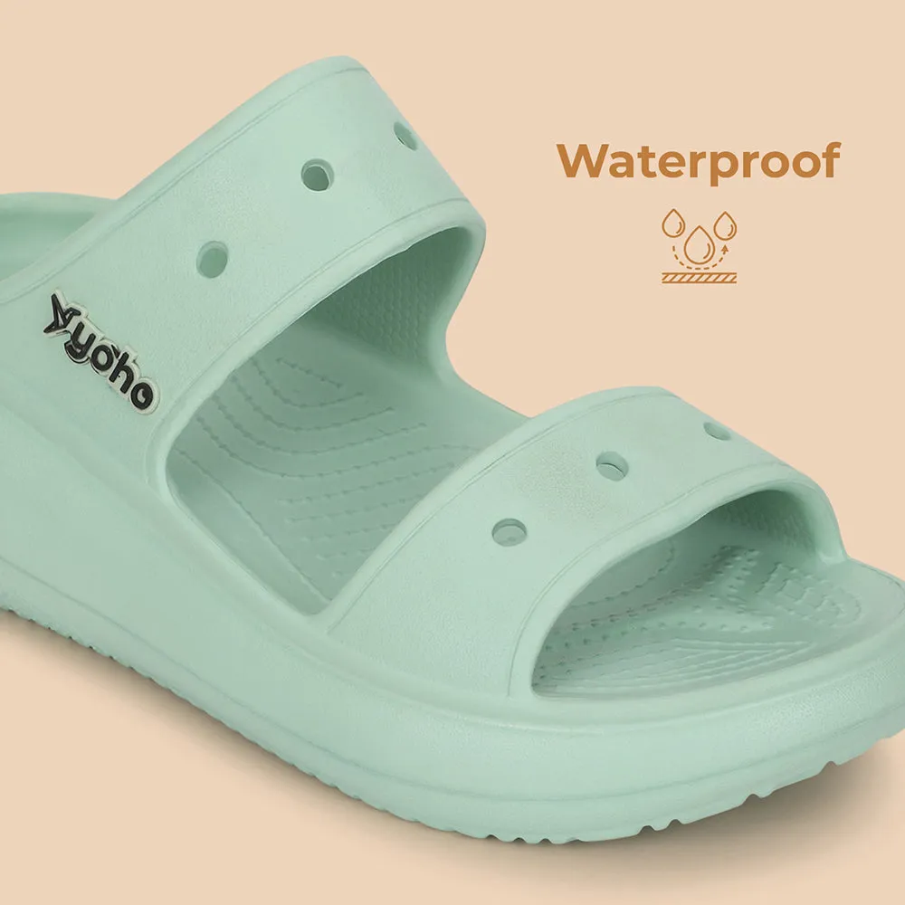 Double Strap Clog Sandals for Women