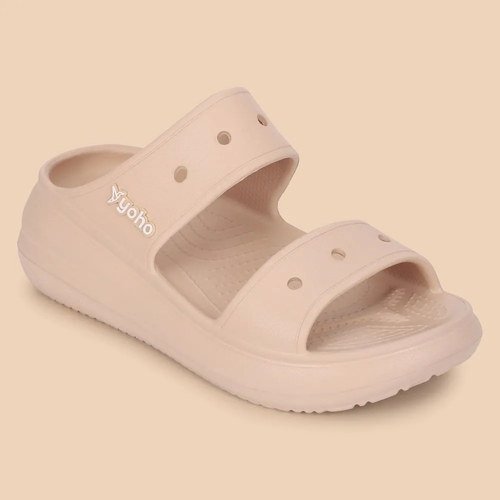 Double Strap Clog Sandals for Women