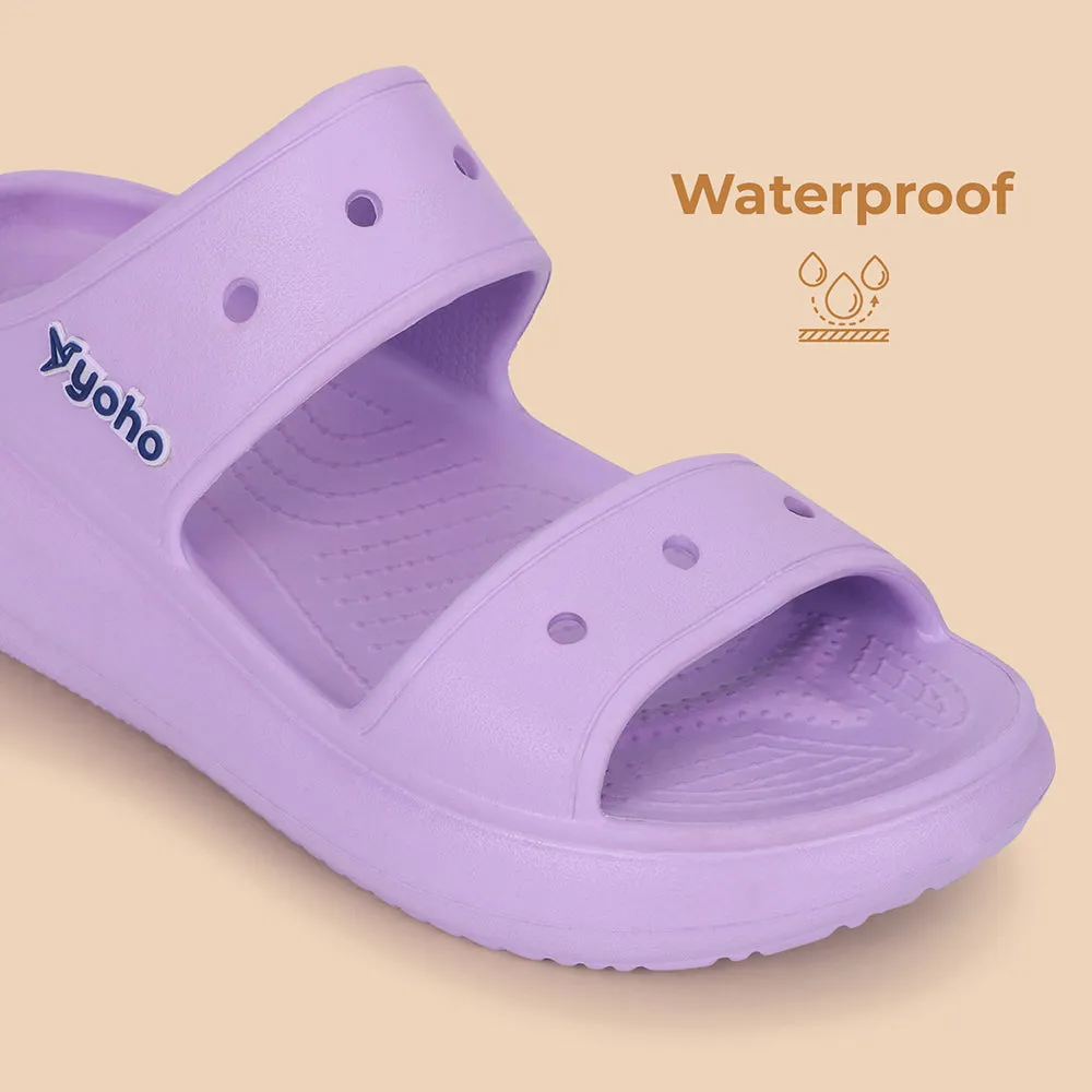 Double Strap Clog Sandals for Women