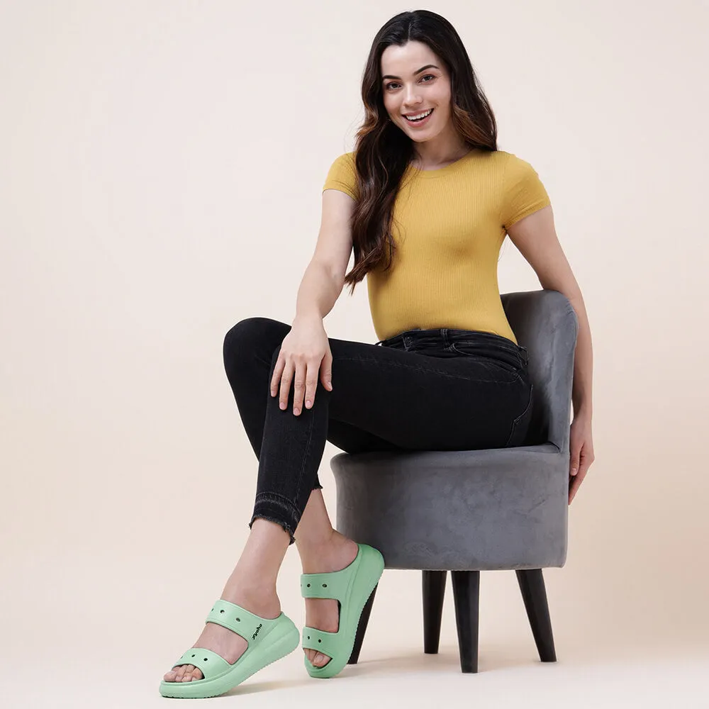 Double Strap Clog Sandals for Women