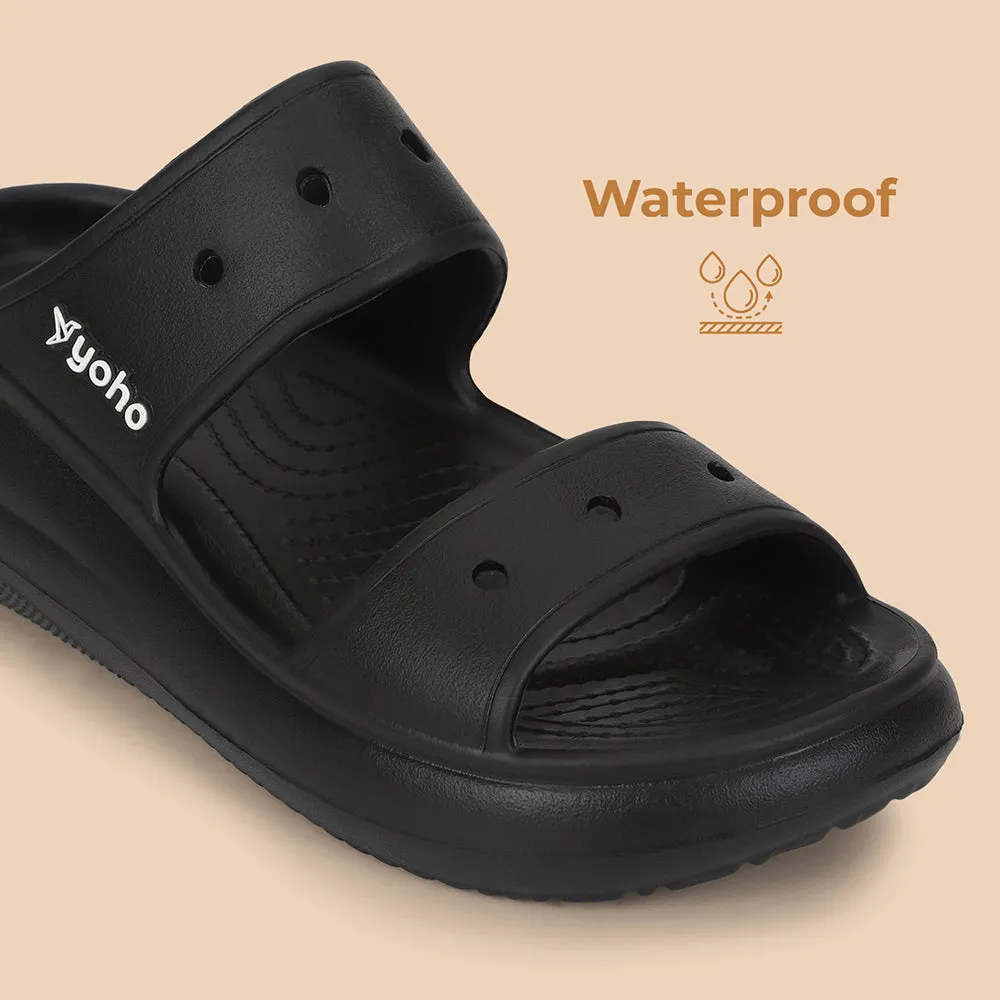Double Strap Clog Sandals for Women