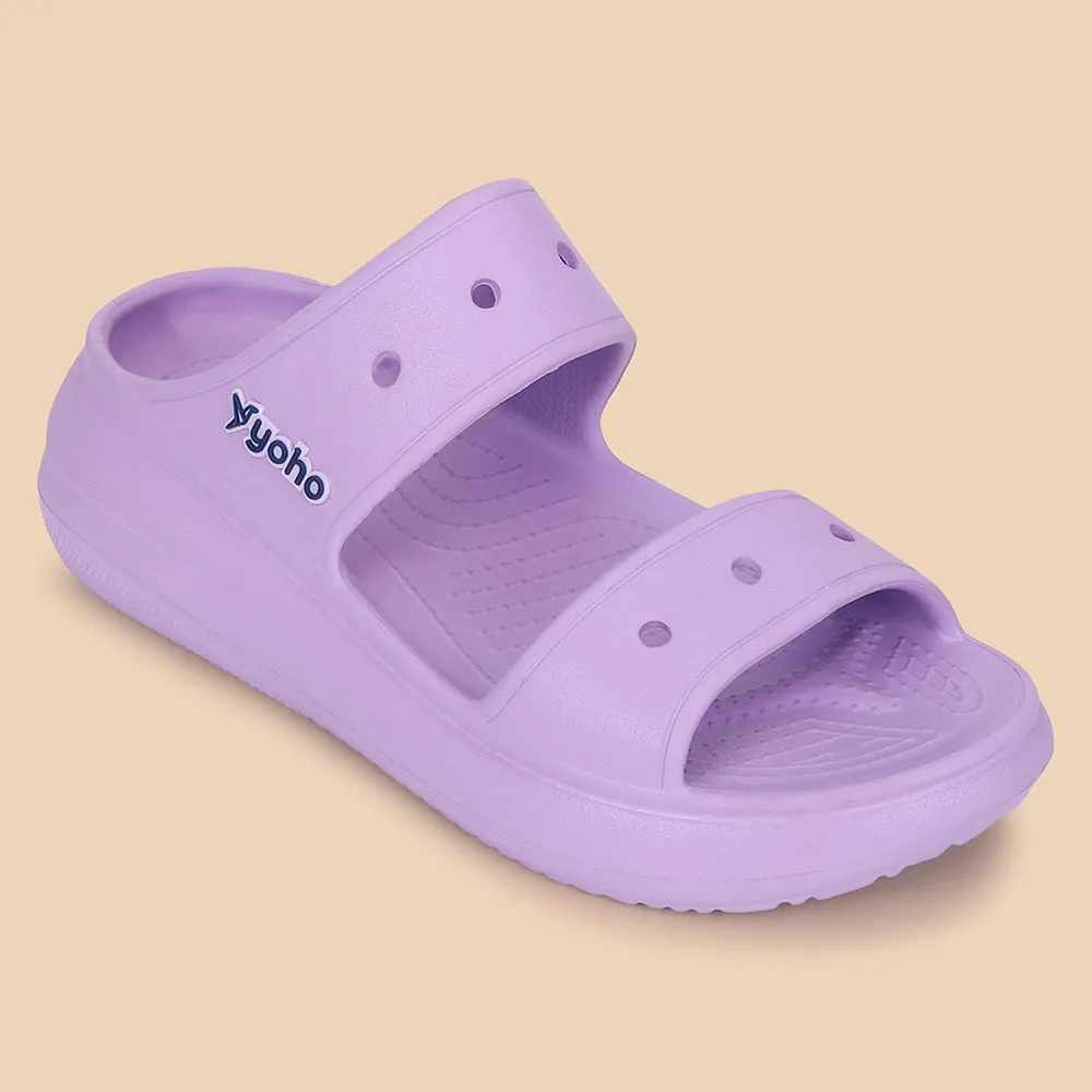 Double Strap Clog Sandals for Women