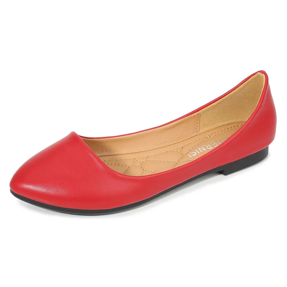 Fashion Flats for Women Boat Shoes Spring Summer Shoes Elegant Ladies Flat Footwear Colorful Plus Size 42 A4216