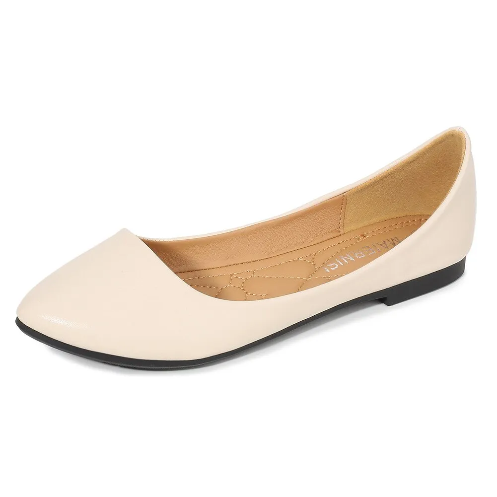 Fashion Flats for Women Boat Shoes Spring Summer Shoes Elegant Ladies Flat Footwear Colorful Plus Size 42 A4216
