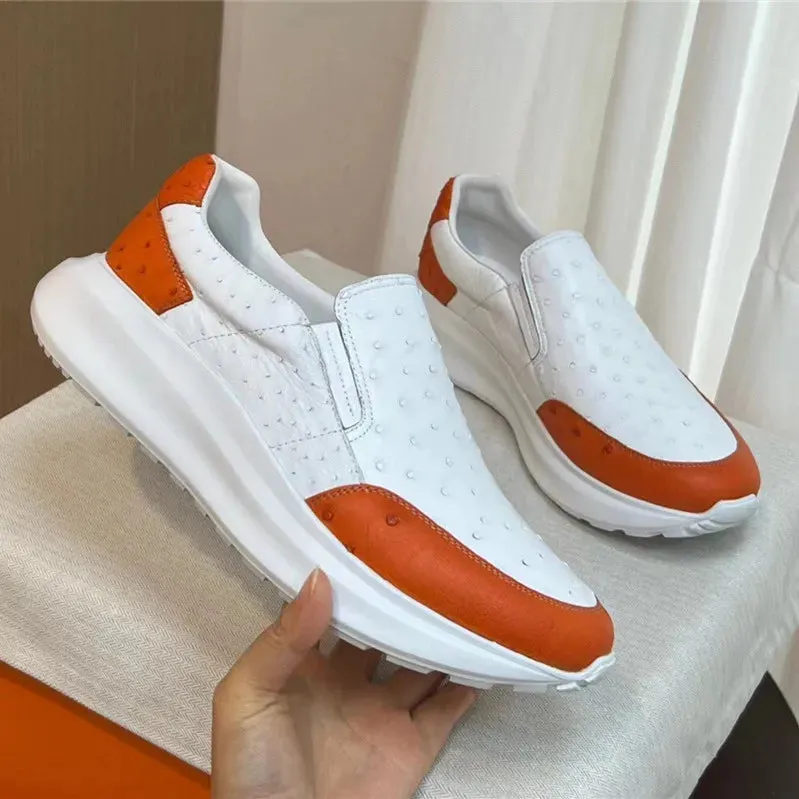 Genuine Exotic Men's Leather Shoes