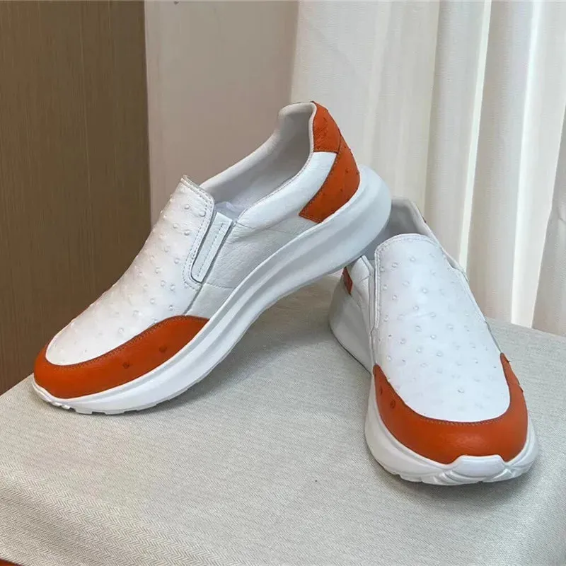 Genuine Exotic Men's Leather Shoes