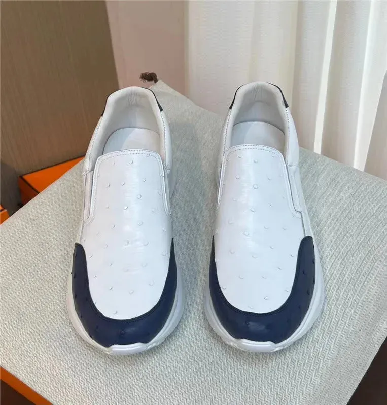 Genuine Exotic Men's Leather Shoes