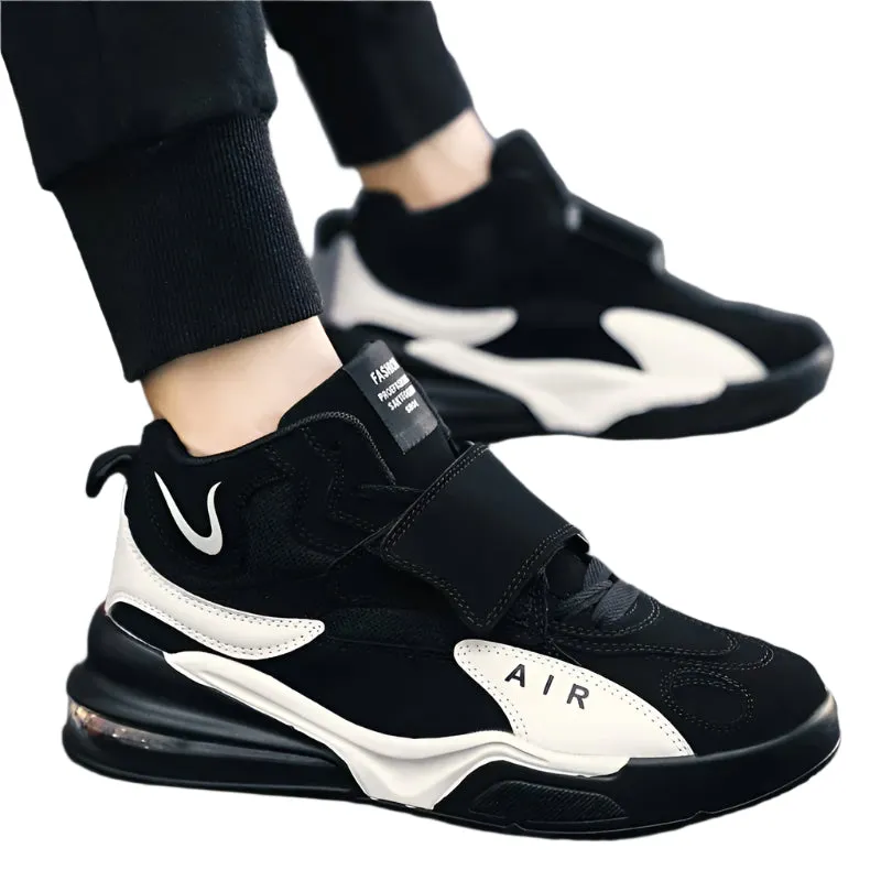 High-Top Basketball Shoes for Men & Women – Cushioned Sport Sneakers for Training, Indoor Court, & Everyday Athletic Wear