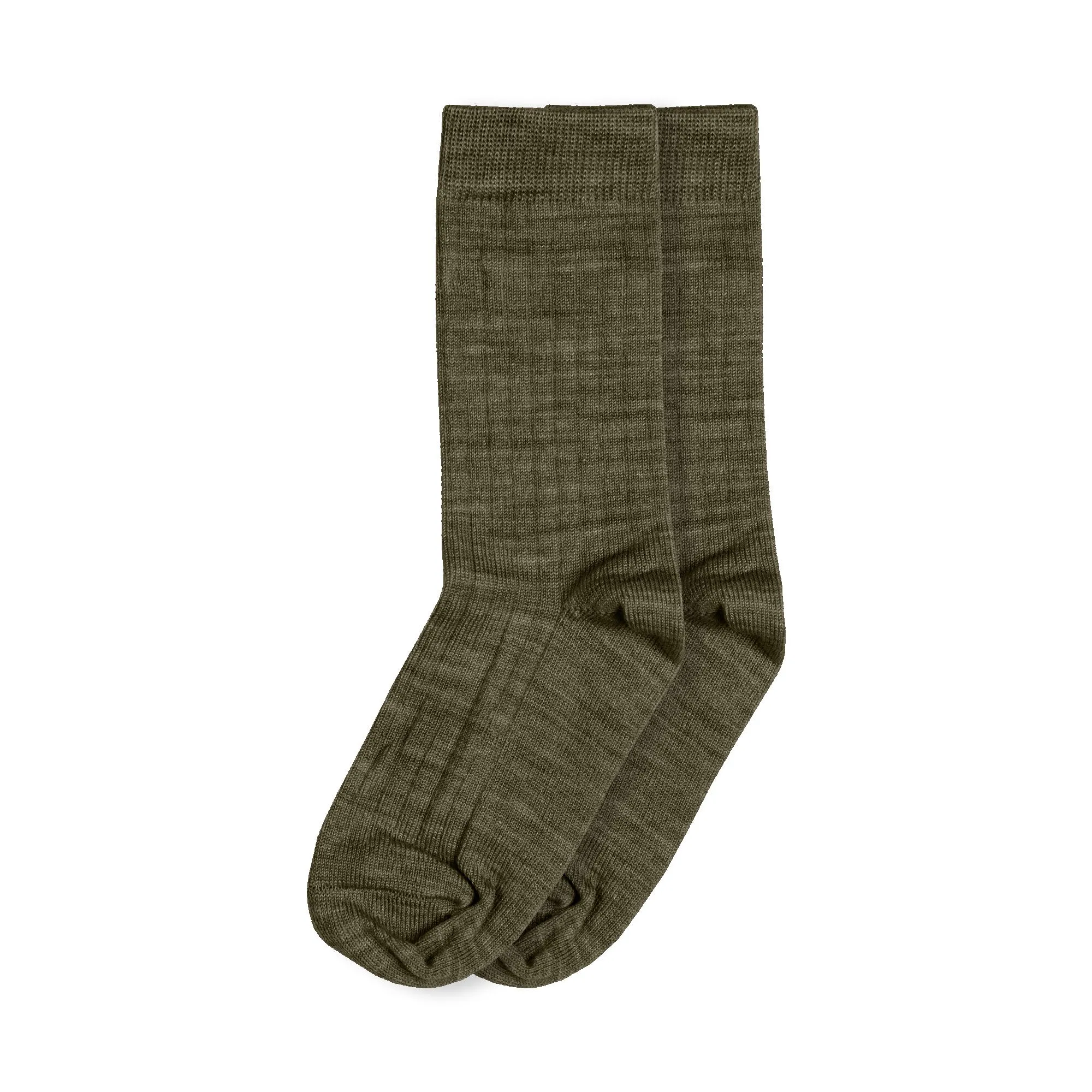 Kids' Merino Rib Crew Socks