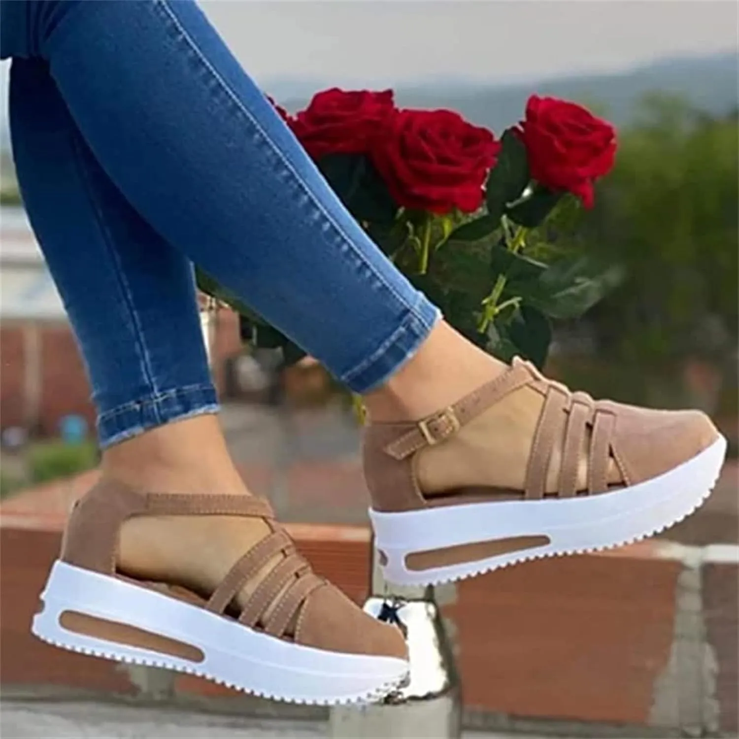 Ladmiple Sneakers For Women Walking Shoes Comfortable Canvas Shoes Slip On Casual Dressy Summer Fashion Flats Loafers