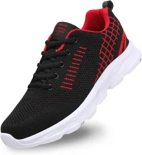 Lovers Fashion Mesh Breathable Flying Woven Sneakers for Men and Women Color Matching Casual Mens Fashion Sneaker Boots