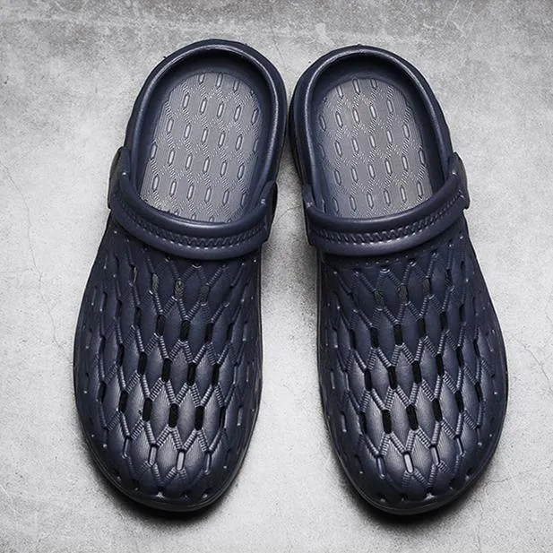 Men summer slip on beach water sandals