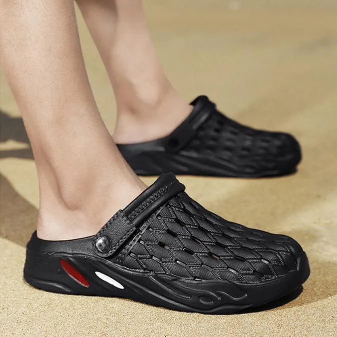 Men summer slip on beach water sandals
