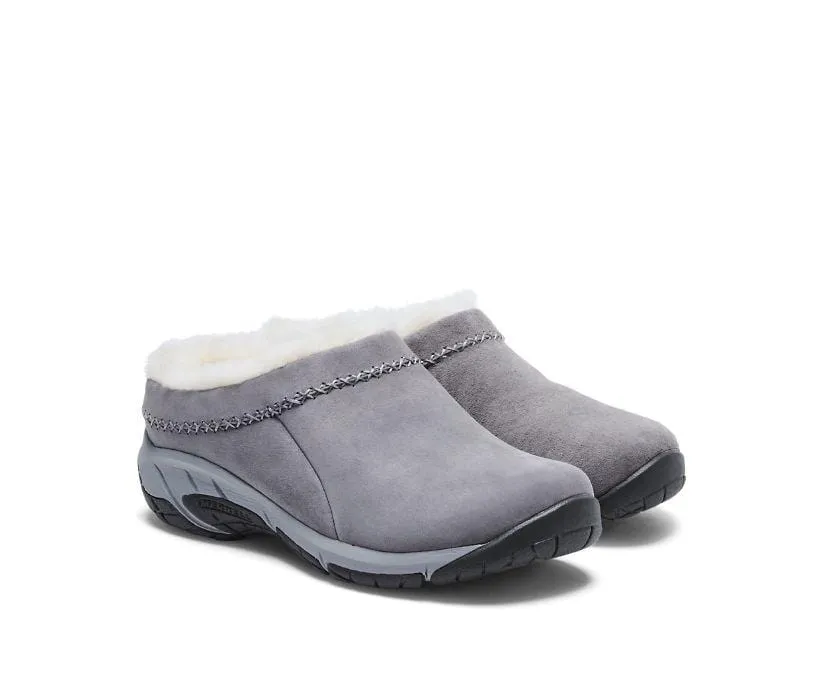 Merrell Women's Encore Ice 4 Slip Ons- Charcoal