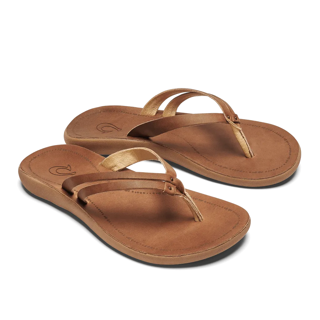 OluKai Women's Kapehe Luana Sandals- Sahara