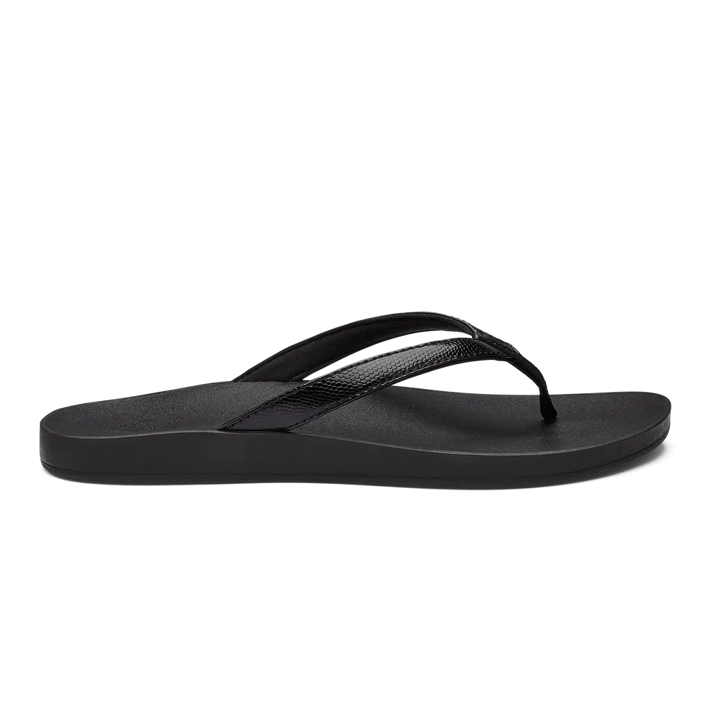Olukai Women's Puawe Sandals- Black