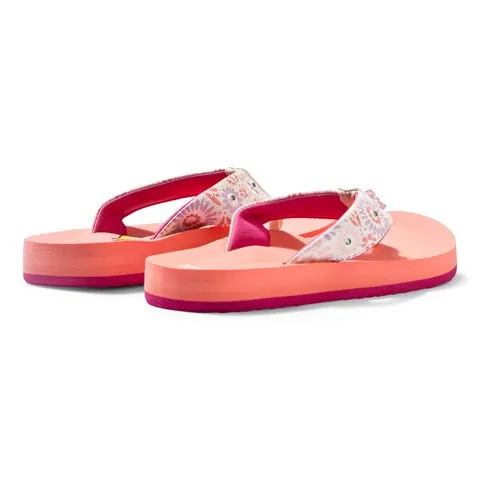 Reef Girl's Little Ahi LED Light Up Strap Sandals