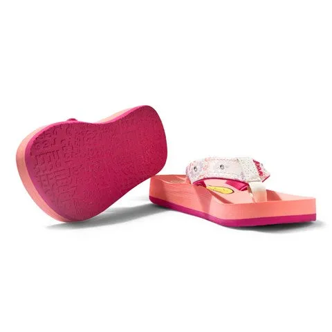 Reef Girl's Little Ahi LED Light Up Strap Sandals