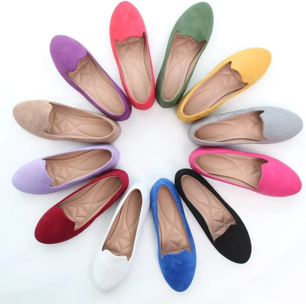 TANGNEST Women Cute Bowknot Flats Soft Slip On Dress Comfort Square Toe Flats