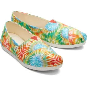 Toms Alpargata Tie Dye Ladies Loafers