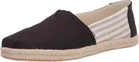 TOMS Womens Alpargata Rope Slip On Flats Casual - Grey
